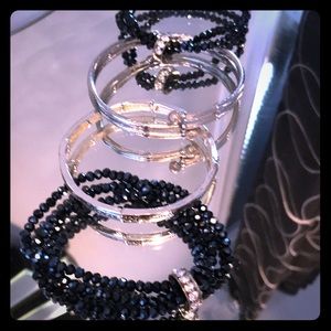 Set of four bracelets